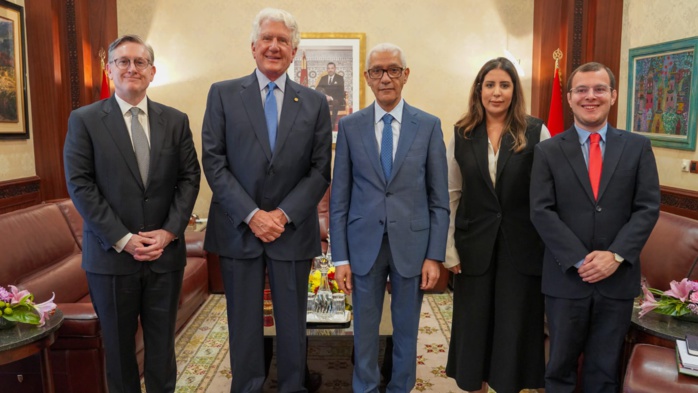 En visite au Maroc, l'ex-ambassadeur américain s'entretient avec Talbi Alami 