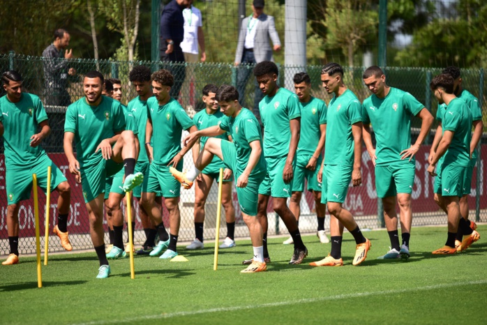 CAN U23: L'équipe du Maroc pour honorer les couleurs nationales