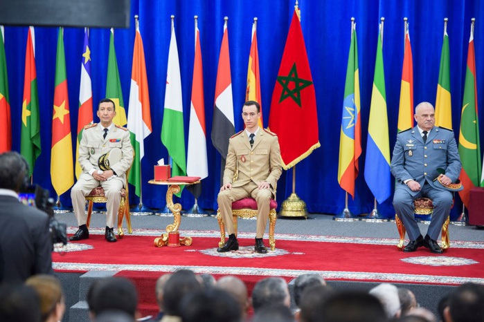 SAR Moulay El Hassan préside la cérémonie de sortie de la 57ème promotion du Cours Etat-Major