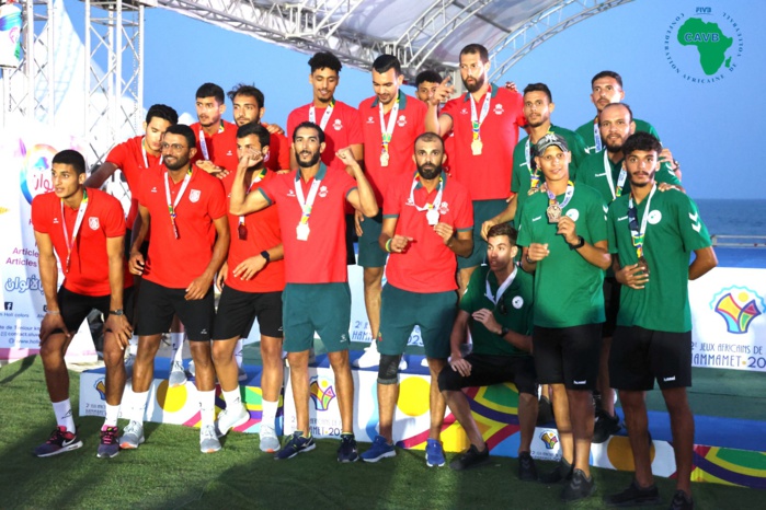 Jeux africains de plage : Le Maroc survole le beach-volley 4X4 Jeux africains de plage : Le Maroc survole le beach-volley 4X4