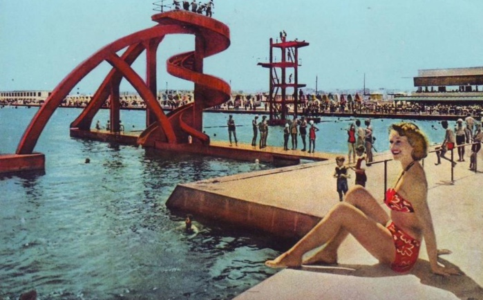 Rétro-Verso : Il était une fois, la grande piscine municipale de Casablanca Rétro-Verso : Il était une fois, la grande piscine municipale de Casablanca