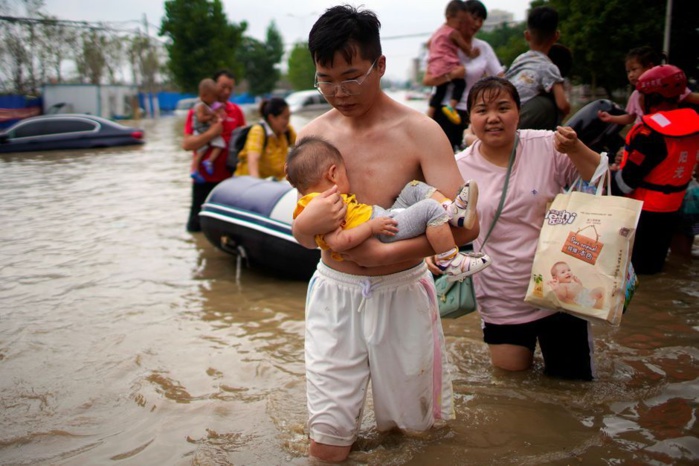 Chine : 15 morts dans des pluies torrentielles Chine : 15 morts dans des pluies torrentielles