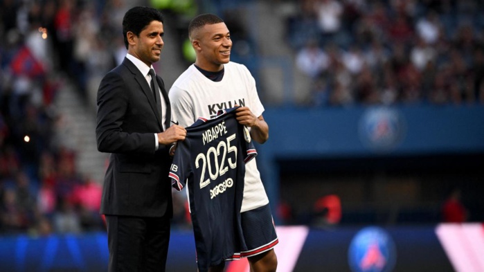 Mercato : Al-Khelaïfi vs Mbappé: feuilleton de l'été 2023! Mercato : Al-Khelaïfi vs Mbappé: feuilleton de l'été 2023!