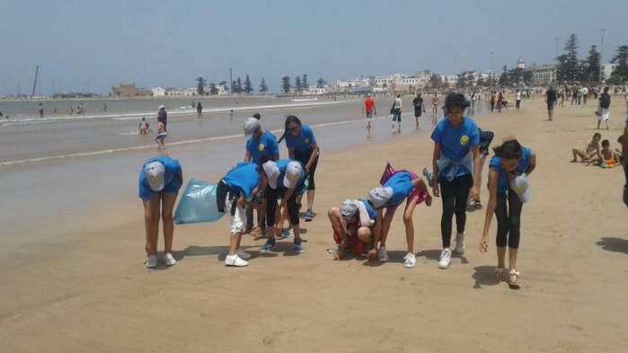 Plage des Nations: lancement d’une campagne de sensibilisation à la pollution Plage des Nations: lancement d’une campagne de sensibilisation à la pollution
