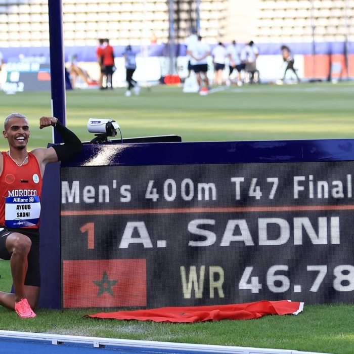 Mondiaux de para-athlétisme Paris-2023: Ayoub Sadni bat son propre record du monde Mondiaux de para-athlétisme Paris-2023: Ayoub Sadni bat son propre record du monde