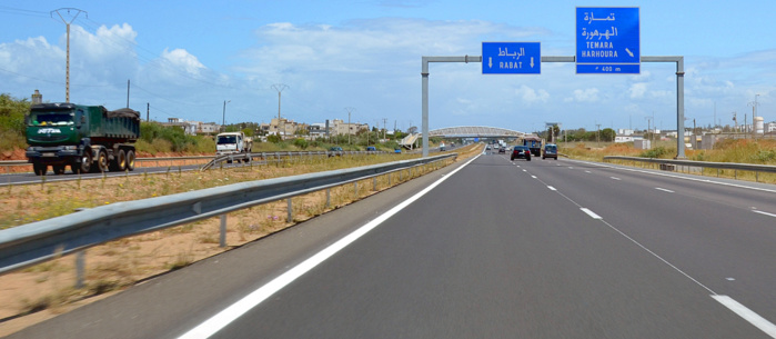 Rabat-Salé / Autoroute : Suspension provisoire de la circulation