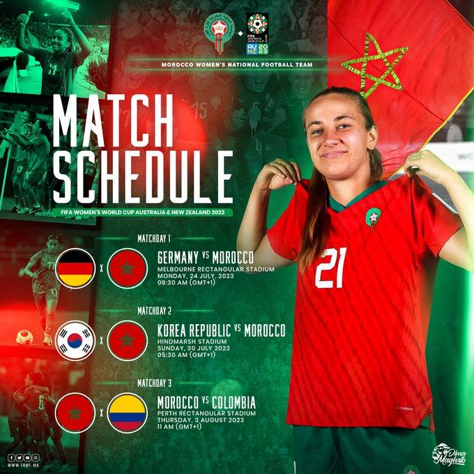 Mondial féminin 2023 : Maroc-Allemagne sur M6 et non W9 Mondial féminin 2023 : Maroc-Allemagne sur M6 et non W9