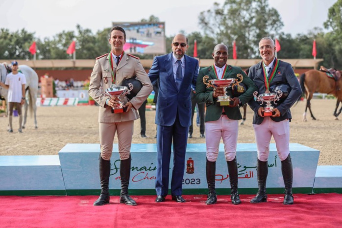 Semaine du cheval 2023 / Saut d'obstacles seniors: Ouaddar remporte le Prix SM le Roi Mohammed VI