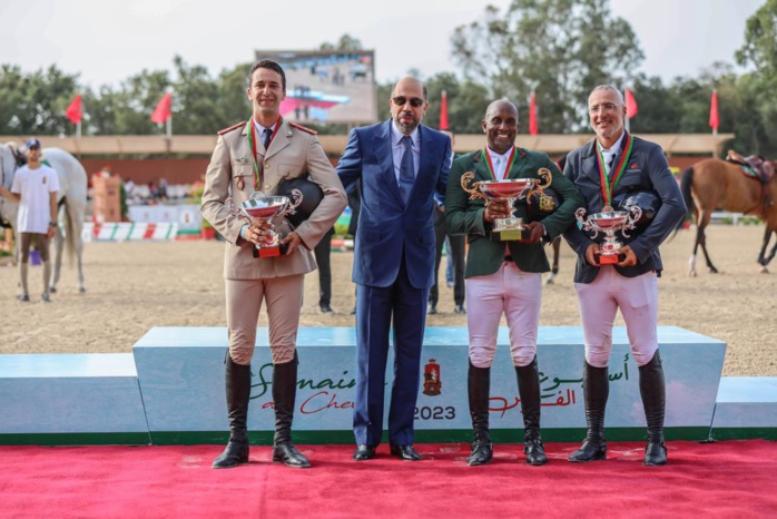 Semaine du cheval 2023 / Saut d'obstacles seniors: Ouaddar remporte le Prix SM le Roi Mohammed VI Semaine du cheval 2023 / Saut d'obstacles seniors: Ouaddar remporte le Prix SM le Roi Mohammed VI