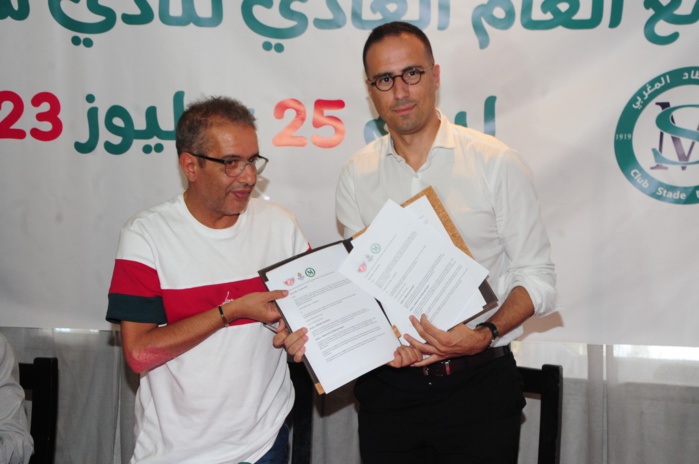 Convention de partenariat avec l’Espagnol de Barcelone. Phs Nidal