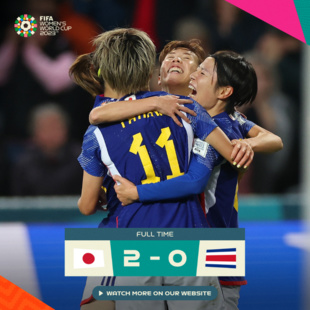 Mondial féminin 2023 : Le Japon se qualifie en finesse face au Costa Rica