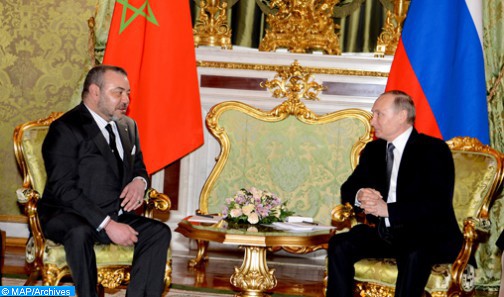 Vladimir Poutine: La Russie souhaite voir ses relations avec le Maroc se raffermir davantage Vladimir Poutine: La Russie souhaite voir ses relations avec le Maroc se raffermir davantage
