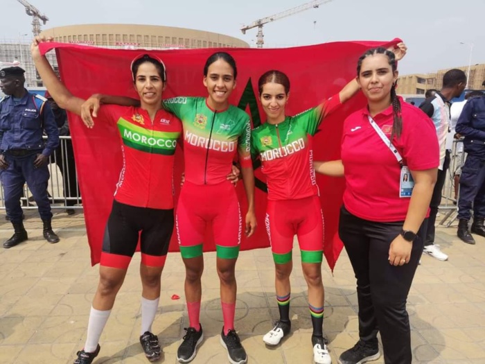 Jeux de la francophonie : Carton plein pour l'équipe marocaine féminine de cyclisme