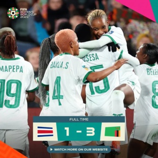 Mondial féminin : La Zambie sort la tête haute Mondial féminin : La Zambie sort la tête haute