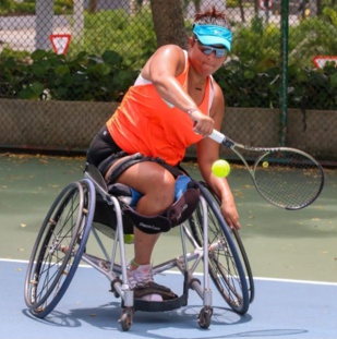Tennis sur fauteuil : De retour de la Colombie, Najwa Awane devient la n°2 d'Afrique et 57ème mondiale !