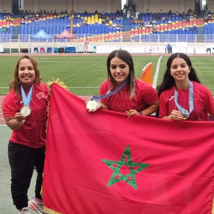 Jeux de la francophonie: nouveau podium marocain pour les para-athlètes du lancer de disques Jeux de la francophonie: nouveau podium marocain pour les para-athlètes du lancer de disques