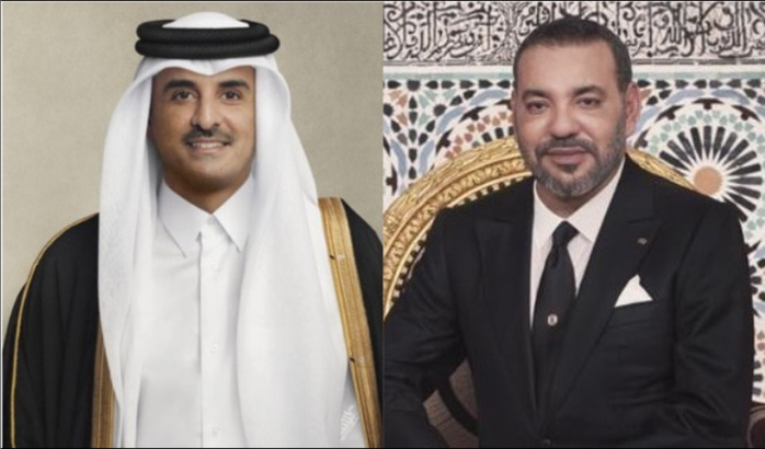 Message écrit du Roi Mohammed VI à Cheikh Tamim Ben Hamad Al Thani, Émir de l'État du Qatar Message écrit du Roi Mohammed VI à Cheikh Tamim Ben Hamad Al Thani, Émir de l'État du Qatar