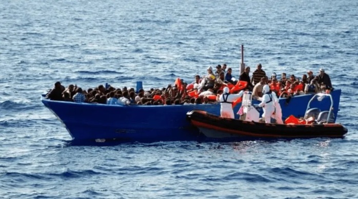 Migration: 41 disparus dans le naufrage d'un bateau en Méditerranée