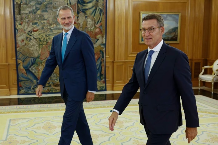 Espagne: le Roi Felipe VI a tranché pour le chef de la droite à l’investiture à la primature Espagne: le Roi Felipe VI a tranché pour le chef de la droite à l’investiture à la primature