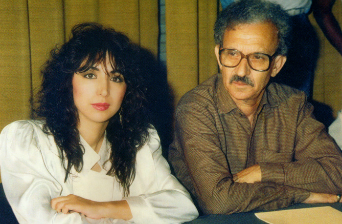 Mohammed Ben Abdeslam et sa fille, la chanteuse Ghita Ben Abdeslam.
