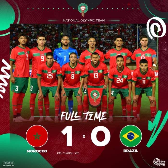 U23 / Amical Maroc - Brésil : Les Lionceaux vainqueurs de la Seleçao U23 / Amical Maroc - Brésil : Les Lionceaux vainqueurs de la Seleçao