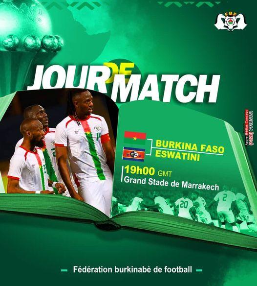 Eliminatoires CAN 2023 :  Le Burkina Faso joue ce soir à Marrakech