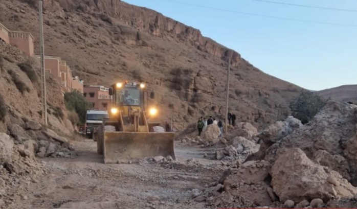 Séisme : La circulation est désormais rétablie sur 17 routes Séisme : La circulation est désormais rétablie sur 17 routes