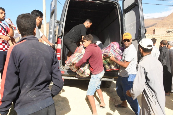 Séisme d’Al Haouz : La société civile à pied d’œuvre dans l’élan de solidarité Séisme d’Al Haouz : La société civile à pied d’œuvre dans l’élan de solidarité