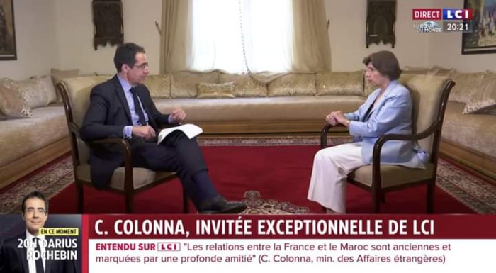 Maroc-France :  Catherine Colonna se prononce sur les récentes polémiques