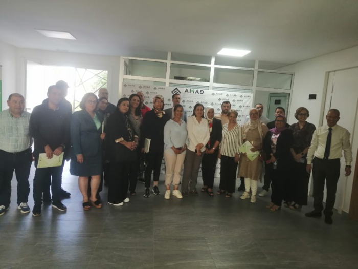 Le groupe de médecins ayant passé la session de formation à l'AMAD Le groupe de médecins ayant passé la session de formation à l'AMAD