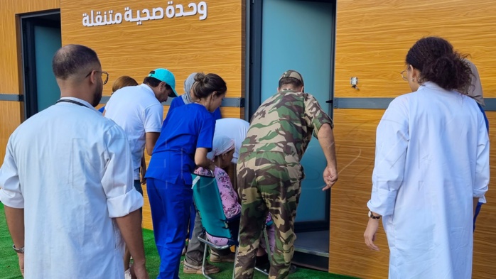 Séisme d'Al-Haouz: L’équipe médicale de la Fondation Mohammed VI se mobilise Séisme d'Al-Haouz: L’équipe médicale de la Fondation Mohammed VI se mobilise