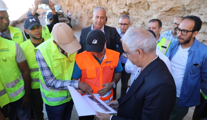 Séisme d’Al Haouz : Baraka examine les travaux de désenclavement des zones sinistrées Séisme d’Al Haouz : Baraka examine les travaux de désenclavement des zones sinistrées