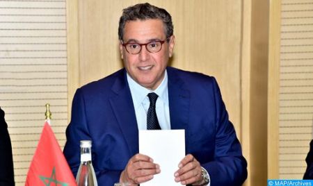 La réforme de la Santé au cœur d'un entretien entre Akhannouch et le Directeur des Centres Africains de Contrôle et de prévention des maladies La réforme de la Santé au cœur d'un entretien entre Akhannouch et le Directeur des Centres Africains de Contrôle et de prévention des maladies