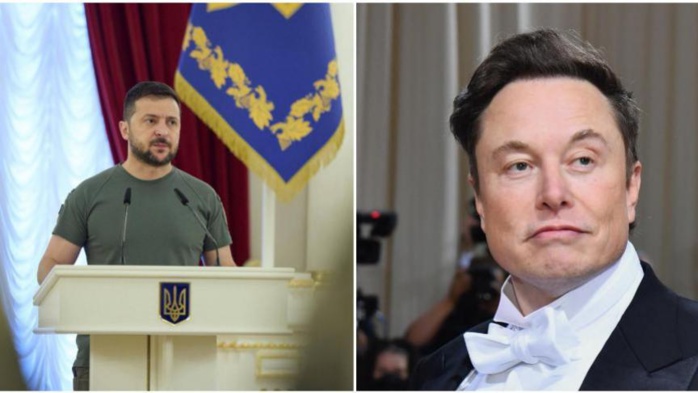 Ukraine : Le clash s'intensifie entre Elon Musk et Zelensky Ukraine : Le clash s'intensifie entre Elon Musk et Zelensky