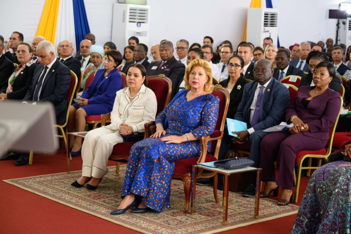 SAR la Princesse Lalla Asmae et la Première Dame de Côte d'Ivoire lancent à Abidjan la 2ème phase de l’opération "Unis, on s’entend mieux"