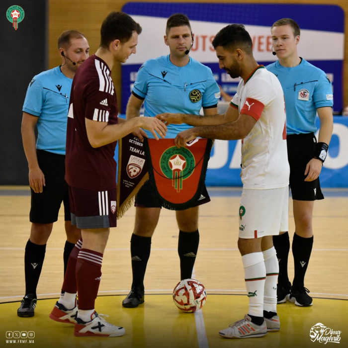 Futsal amical : Le Maroc confirme face à la Lettonie Futsal amical : Le Maroc confirme face à la Lettonie