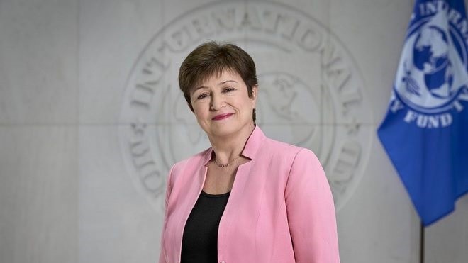 Assemblées annuelles BM-FMI : Arrivée à Marrakech de la DG du FMI, Mme Kristalina Georgieva Assemblées annuelles BM-FMI : Arrivée à Marrakech de la DG du FMI, Mme Kristalina Georgieva