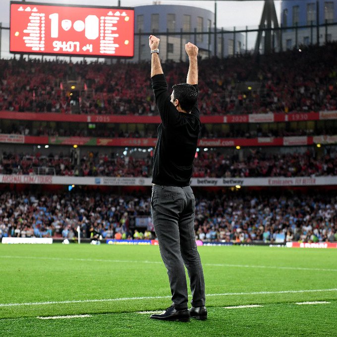 Premier League : Victoire historique d’Arsenal devant le Man.City ! Premier League : Victoire historique d’Arsenal devant le Man.City !