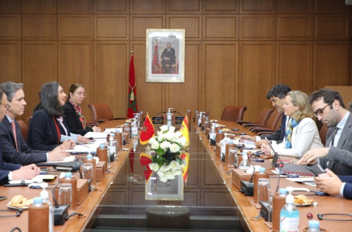 Maroc-Espagne: Nadia Fettah Alaoui aborde avec son homologue espagnole la coopération économique féminine