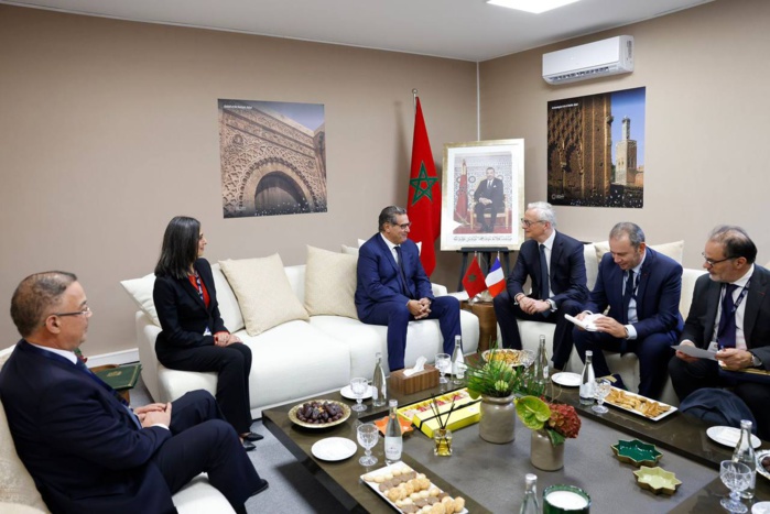 La coopération économique au cœur d'une rencontre entre Aziz Akhannouch et Bruno Le Maire  La coopération économique au cœur d'une rencontre entre Aziz Akhannouch et Bruno Le Maire