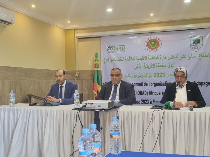 Conseil d'administration de l'ORAD: Dr Abouali appelle à des stratégies efficaces pour surmonter les difficultés liées à la lutte antidopage