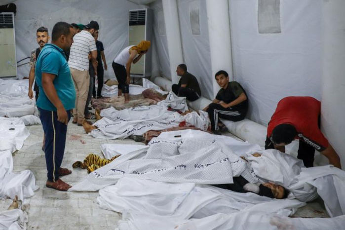 Gaza: au moins 200 morts dans un raid israélien sur l'enceinte d'un hôpital 
