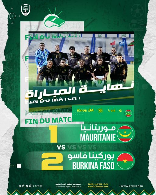 Amical/ Mauritanie-Burkina Faso: Les Etalons vainqueurs des Mourabitounes