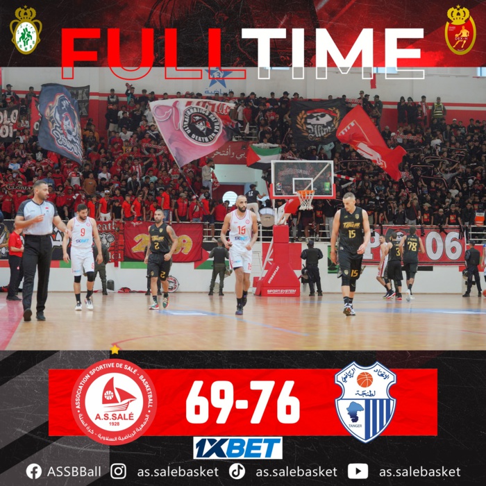 Basket (hommes): L'Ittihad Tanger vainqueur de l’ASS Basket (hommes): L'Ittihad Tanger vainqueur de l’ASS