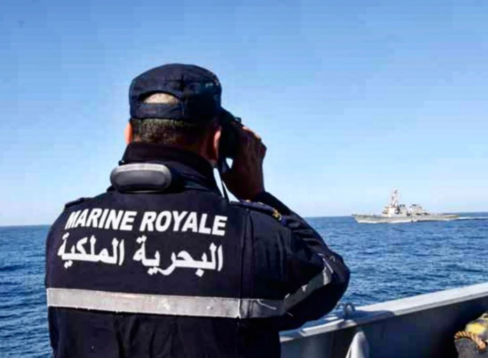 La Marine Royale porte assistance à 62 migrants clandestins La Marine Royale porte assistance à 62 migrants clandestins