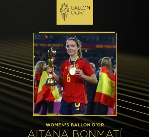 Cérémonie Ballon d'or: Aitana Bonmati et Lionel Messi Ballons d'or 2023