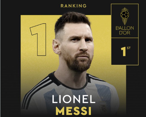 Cérémonie Ballon d'or: Aitana Bonmati et Lionel Messi Ballons d'or 2023