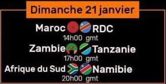 CAN 2023:  Programme des Lions de l’Atlas CAN 2023:  Programme des Lions de l’Atlas