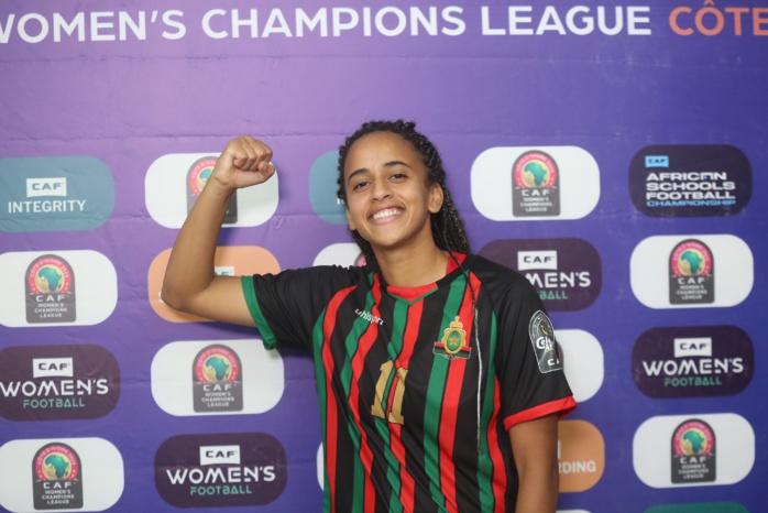 Tagnaout, '' Woman of the match Tagnaout, '' Woman of the match