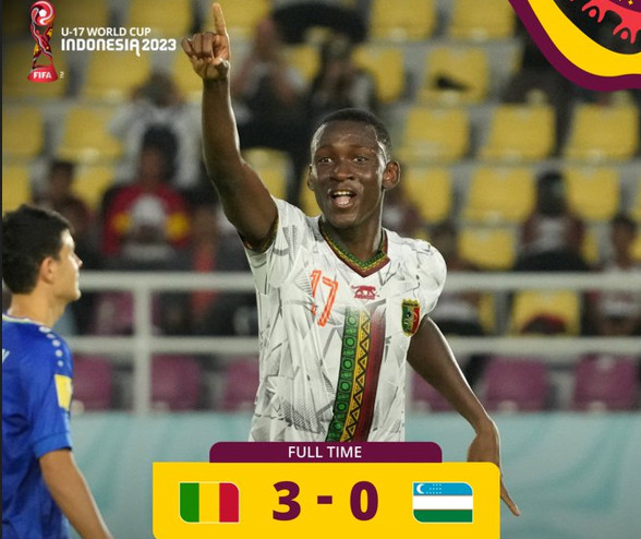 Coupe du monde U17: Le Mali vainqueur de l'Ouzbékistan Coupe du monde U17: Le Mali vainqueur de l'Ouzbékistan